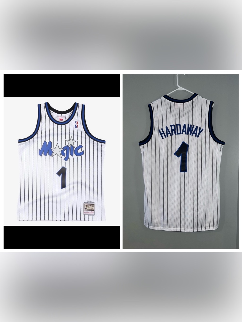 Orlando Magic Throwback 93-94 Penny Hardaway Retro Rookie NBA Basketball Jersey